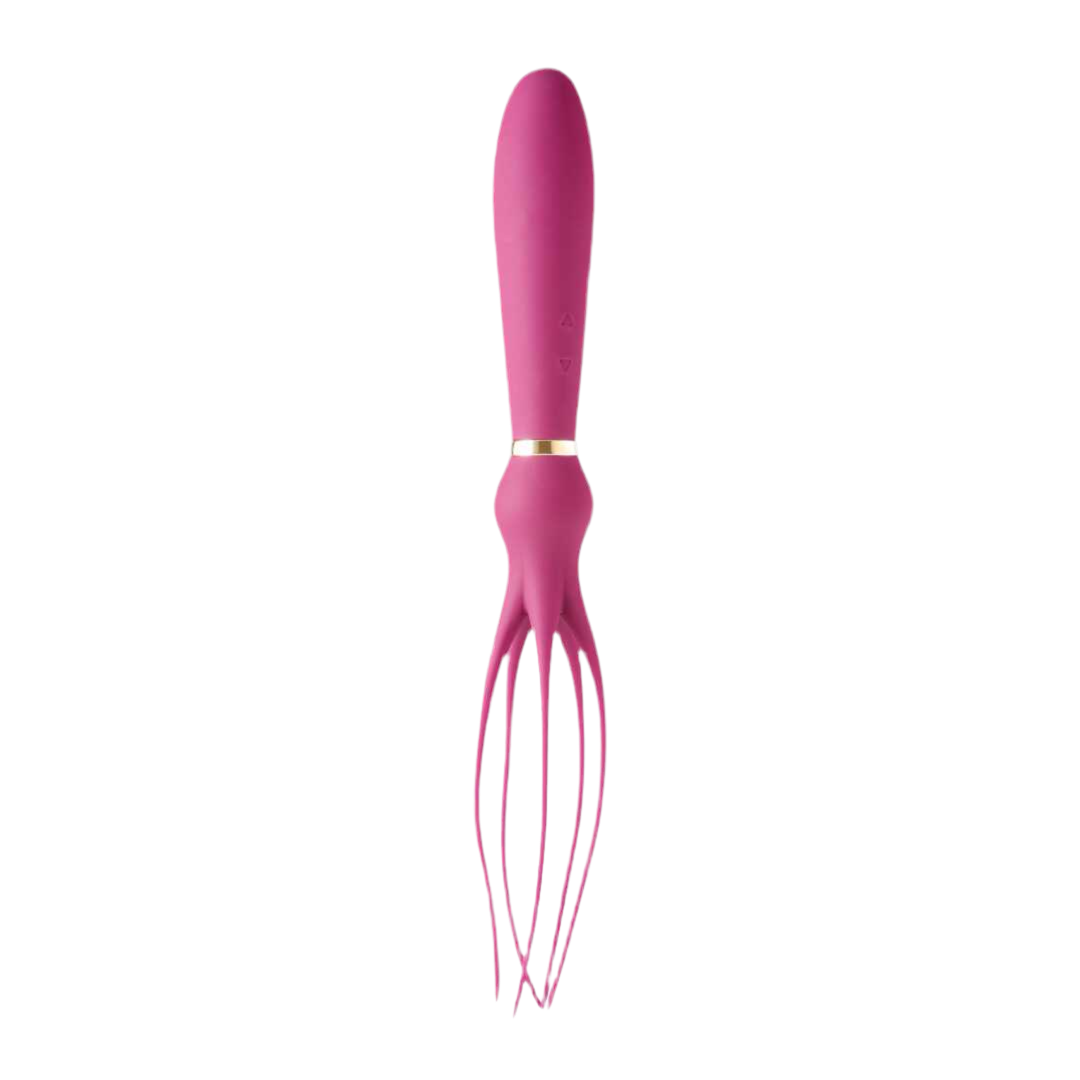 9 to 5 VIBRATOR WITH SILICONE TASSEL TEASERS
