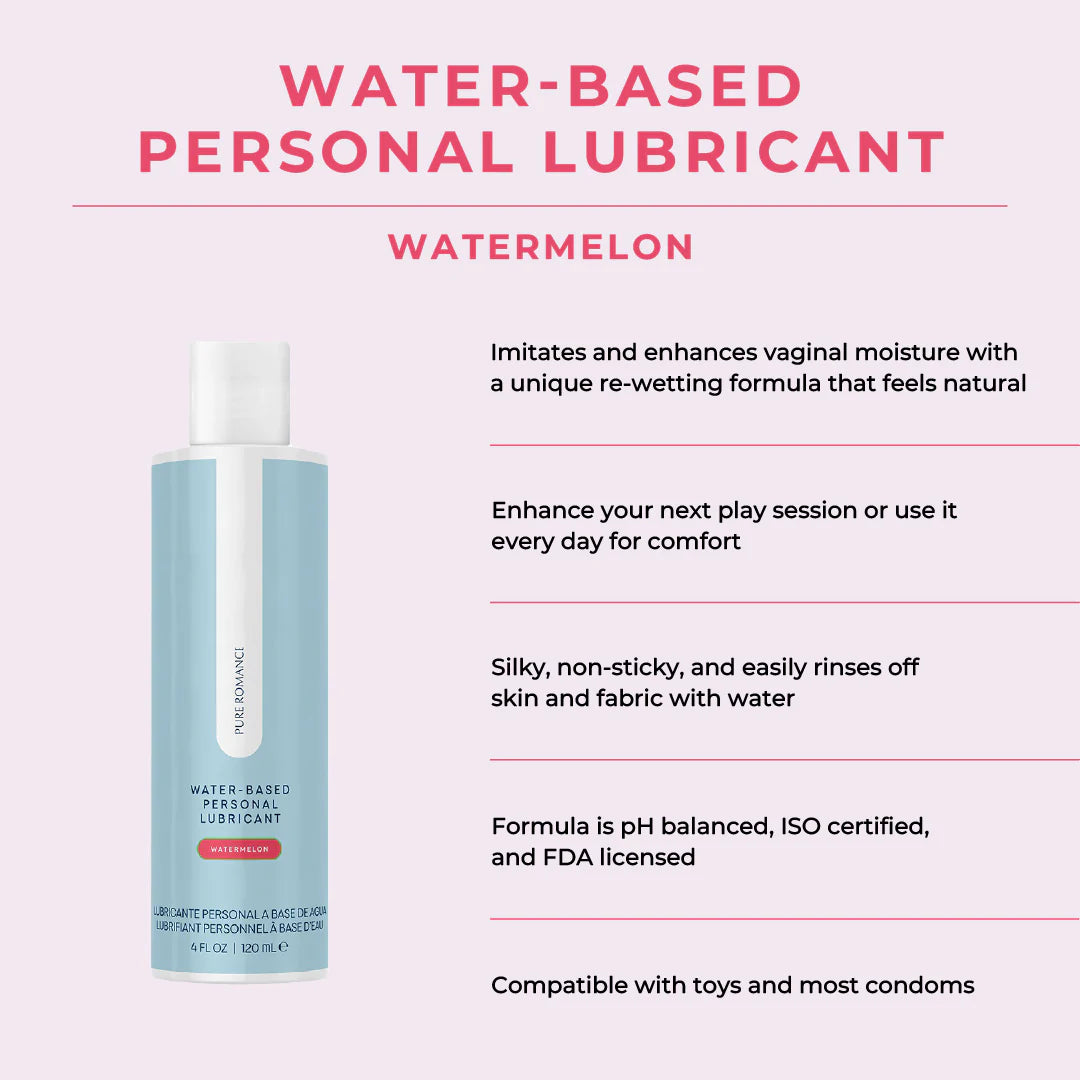 Water-Based Personal Lubricant - Watermelon
Personal Moisturizer