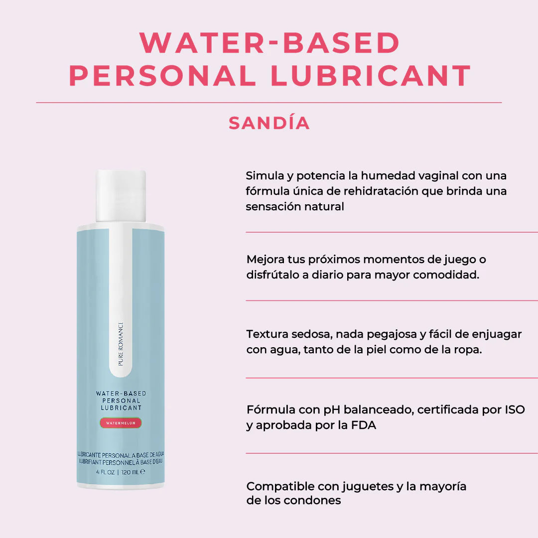Water-Based Personal Lubricant - Watermelon
Personal Moisturizer