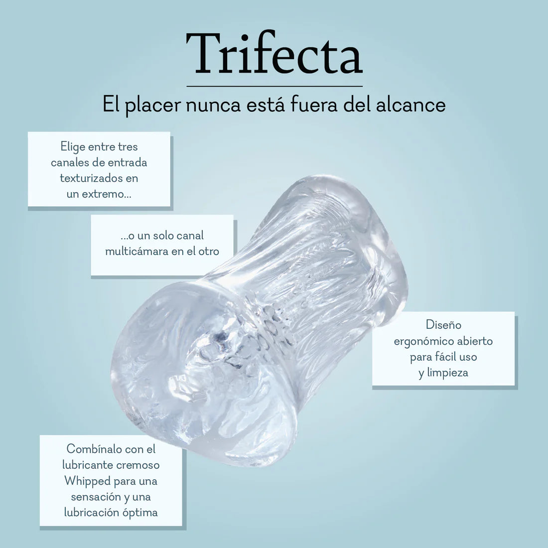 Trifecta
Multi-channeled Masturbator