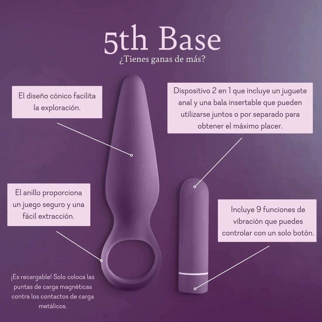 5th Base ANAL PROBE WITH BULLET